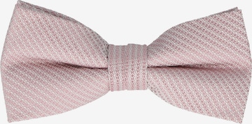 WILLEN Bow Tie 'Pastell Uni' in Pink: front