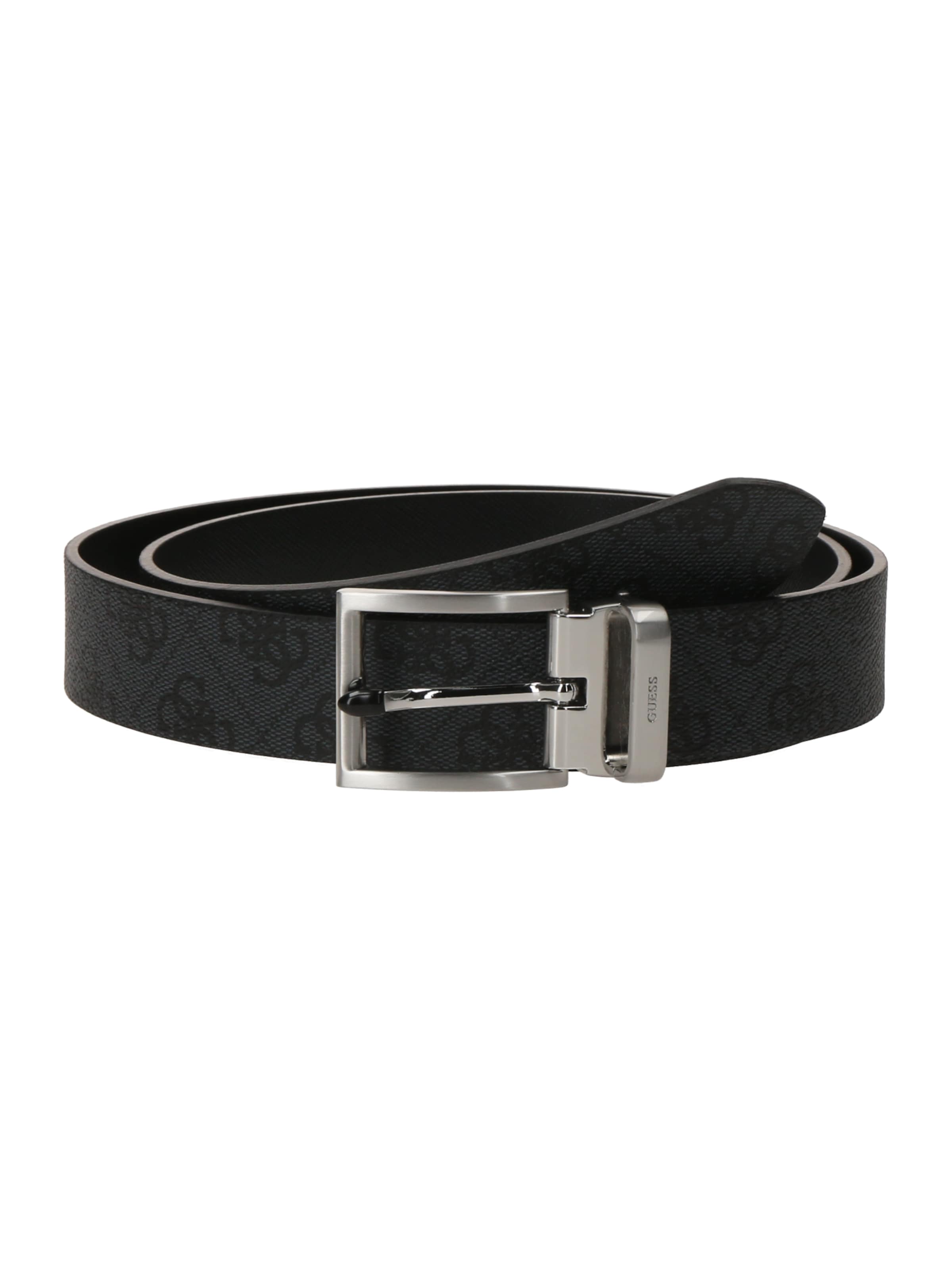 Ceinture 'Classic' GUESS en noir : devant