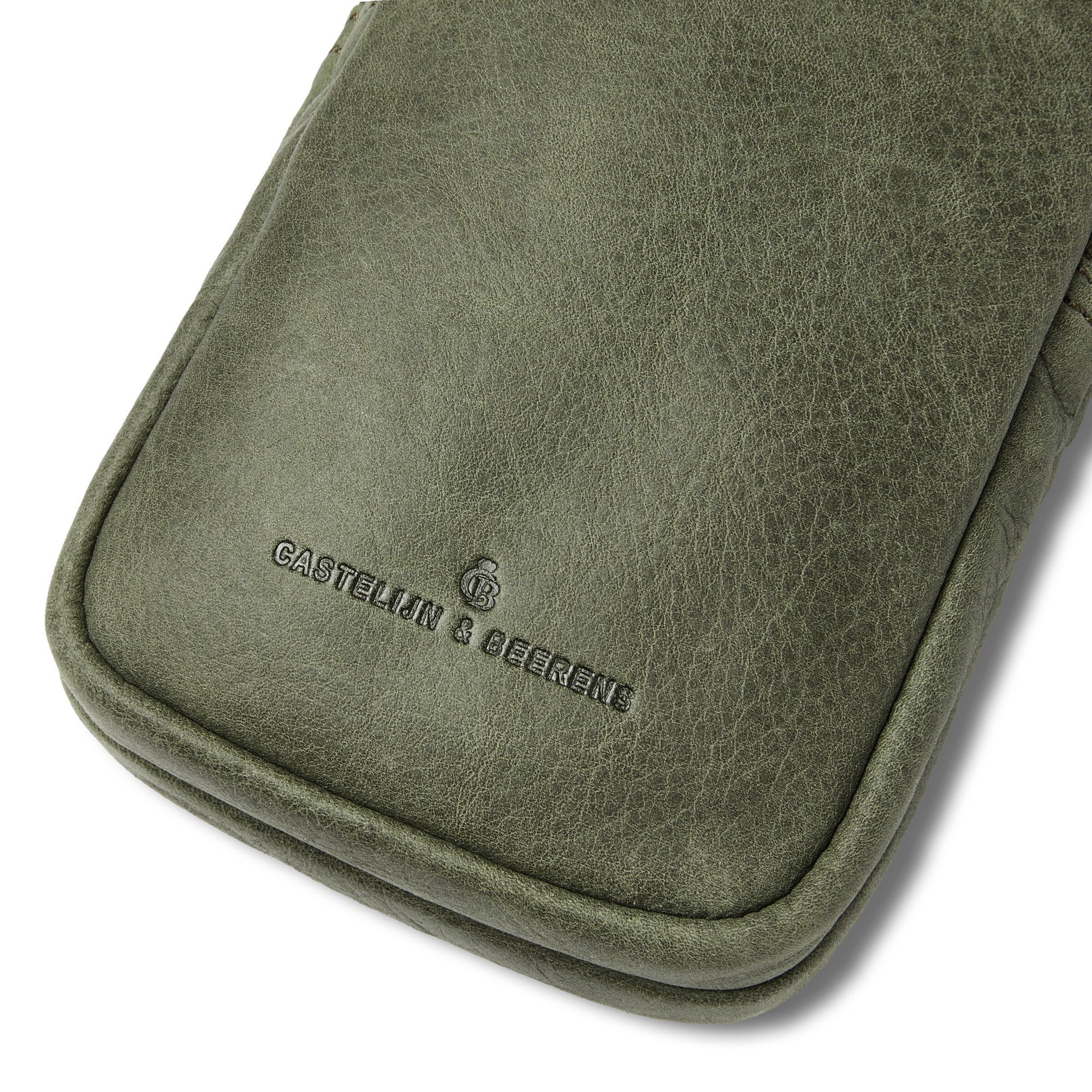 Borsa a tracolla di Castelijn & Beerens in verde