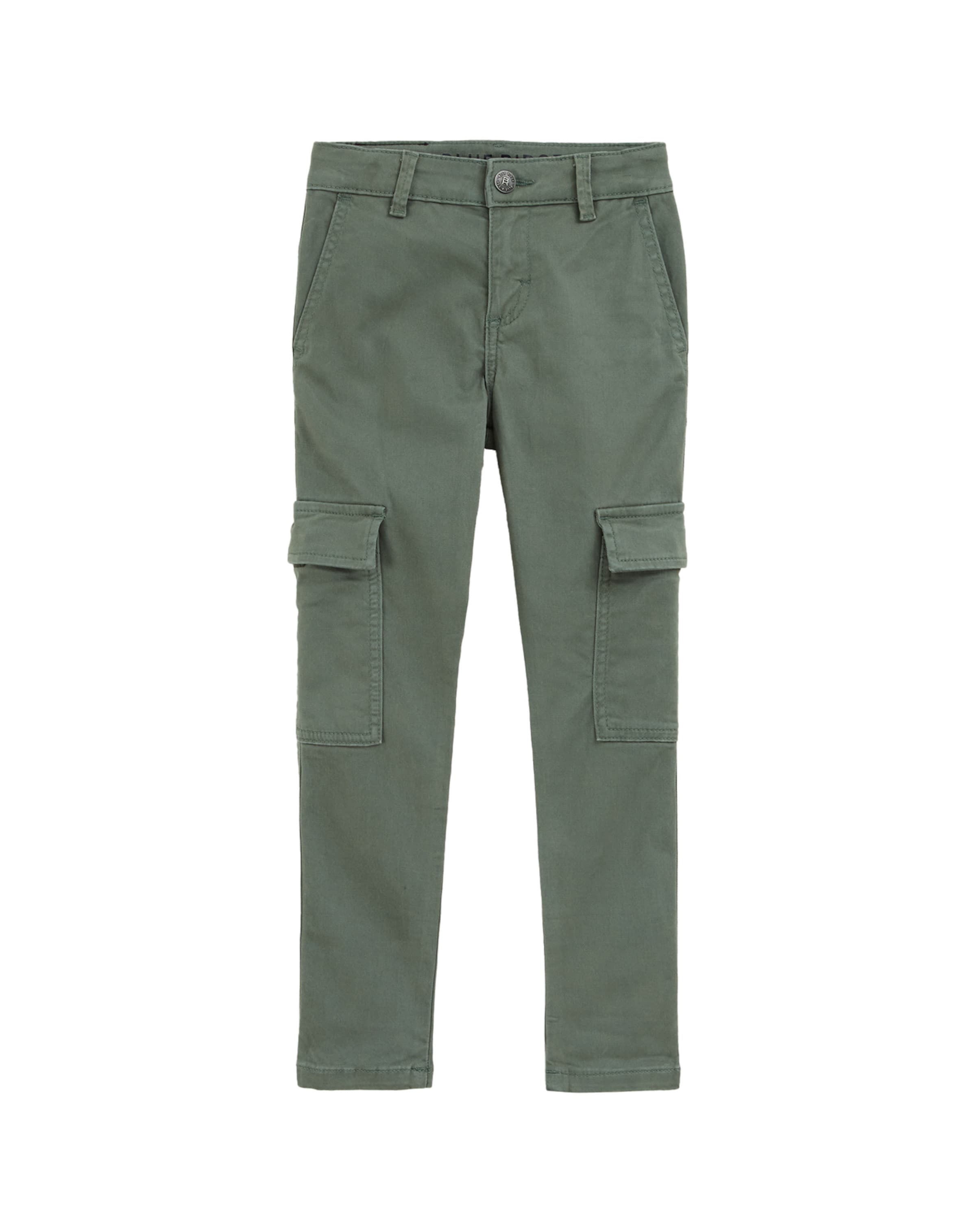 WE Fashion Trousers in Green: front