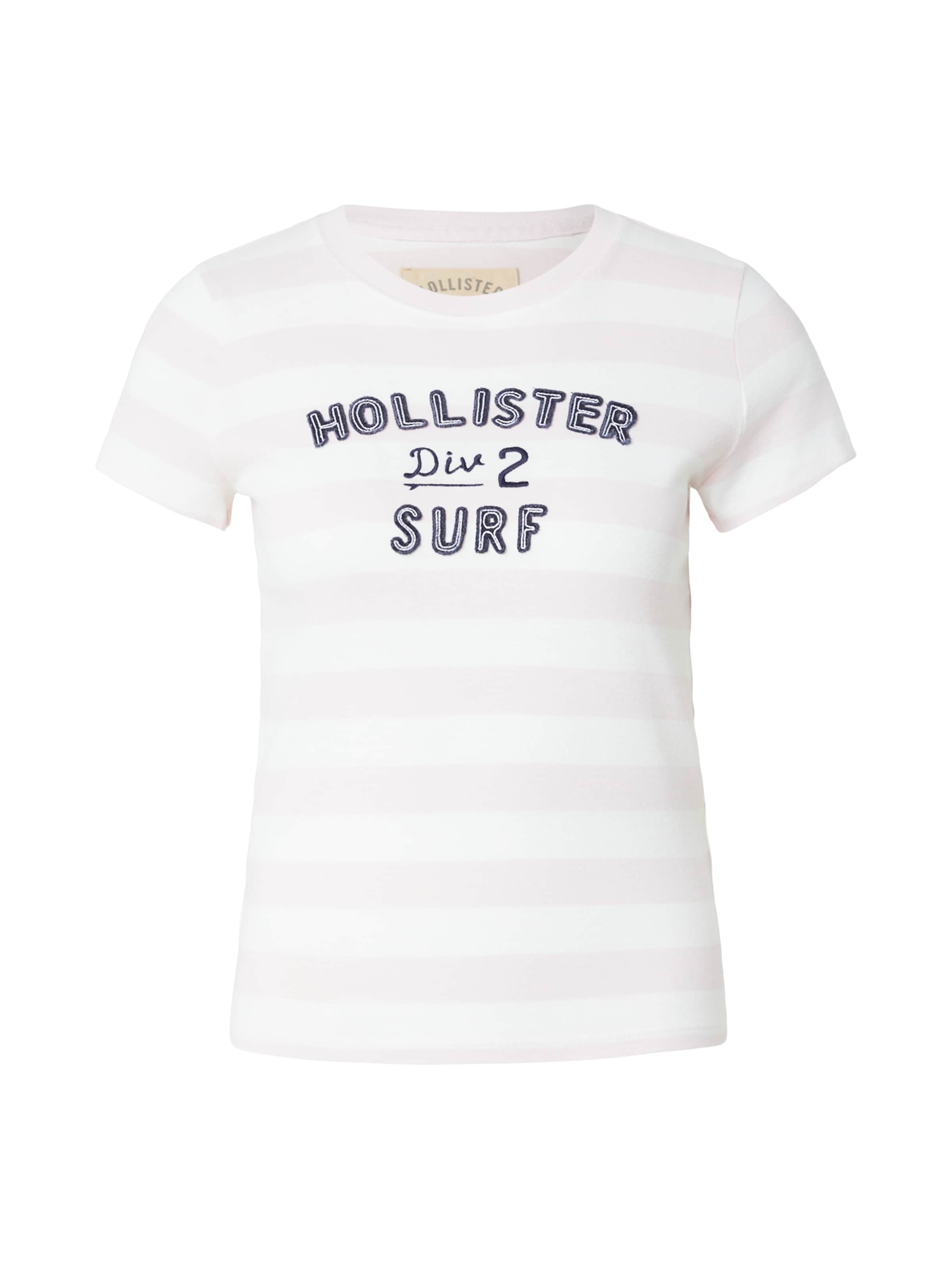 HOLLISTER Tričko ve velikosti XS - růžová / černá / bílá, Produkt