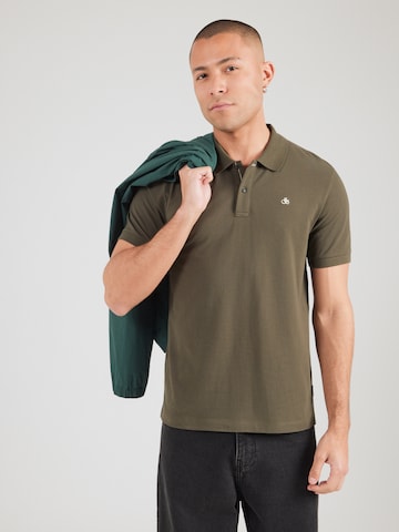 SCOTCH & SODA T-shirt 'Seasonal Core' i grön: framsida