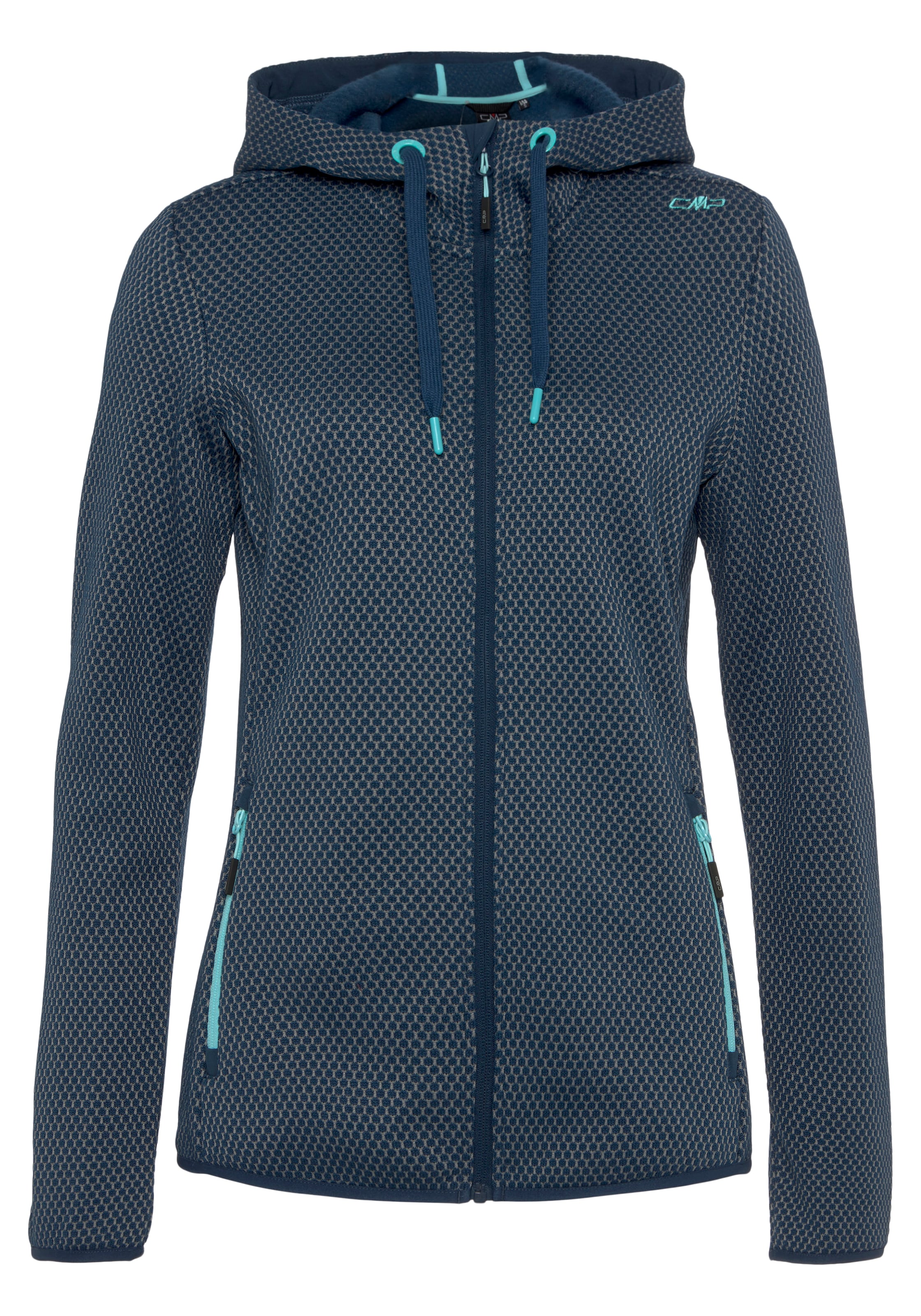 CMP Funktionsfleecejacke in Blau: Vorderseite