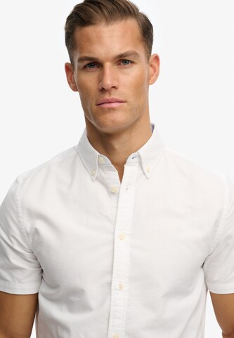 Superdry & Co Regular Fit Hemd in Weiß