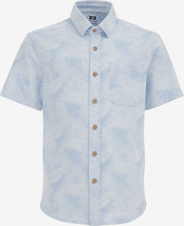 Coupe regular Chemise WE Fashion en bleu : devant