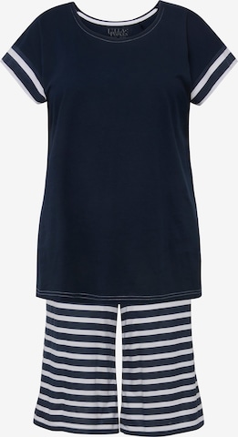 Ulla Popken Pajama in Blue: front