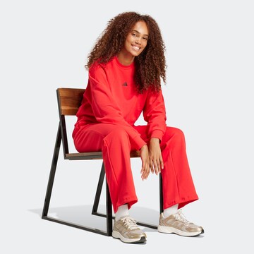 ADIDAS SPORTSWEAR Αθλητική μπλούζα φούτερ σε κόκκινο