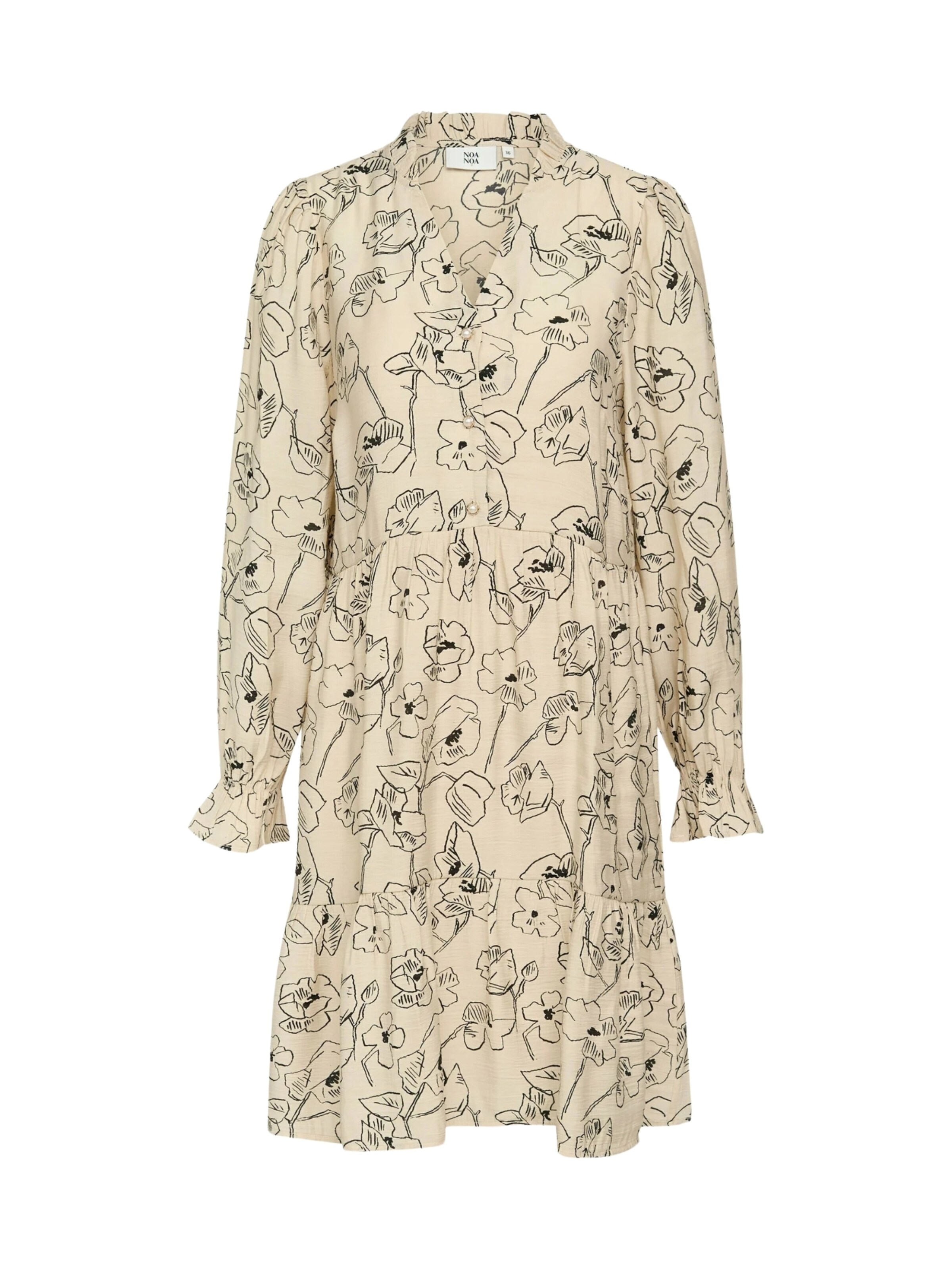 Noa Noa Jurk 'Mirabel' in Wit: voorkant