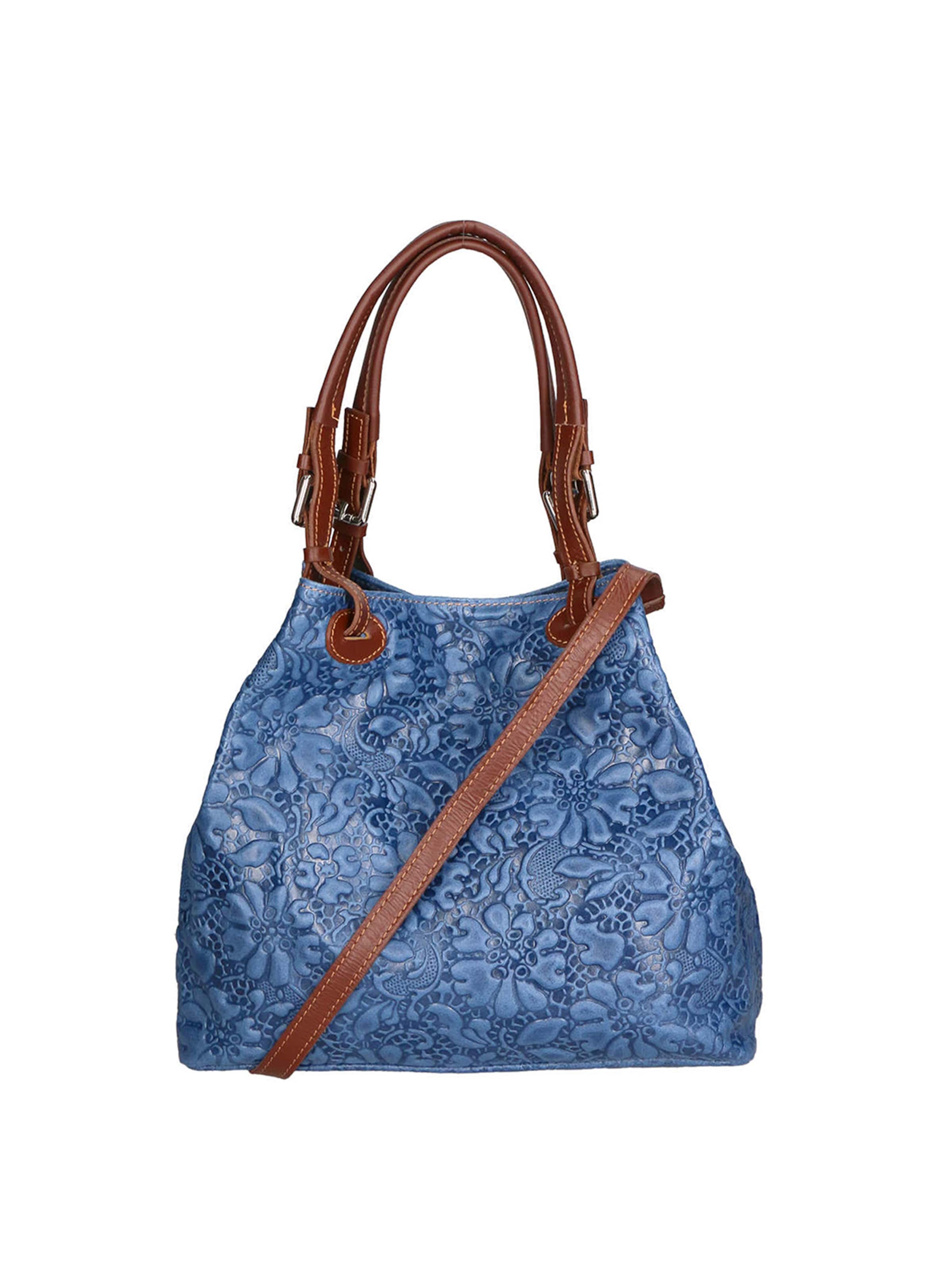 Borsa a mano di Gave Lux in blu: frontale