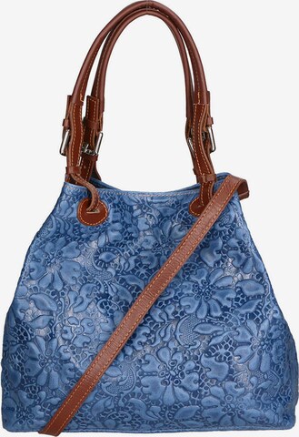 Borsa a mano di Gave Lux in blu: frontale