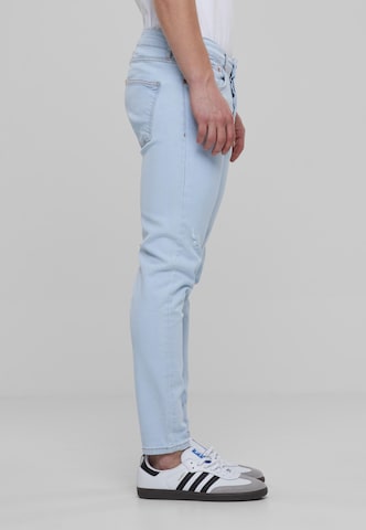 2Y Premium Tapered Jeans in Blau