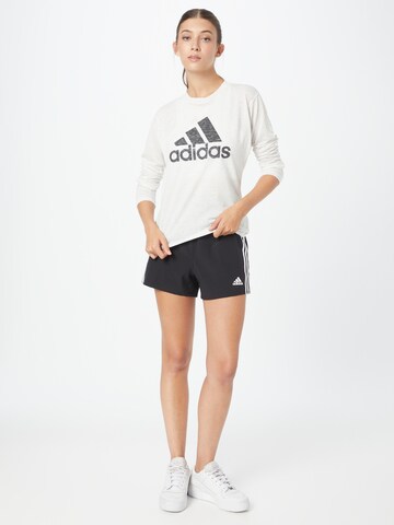 ADIDAS SPORTSWEAR Regular Sportshorts 'Trainicons 3-Stripes' in Schwarz