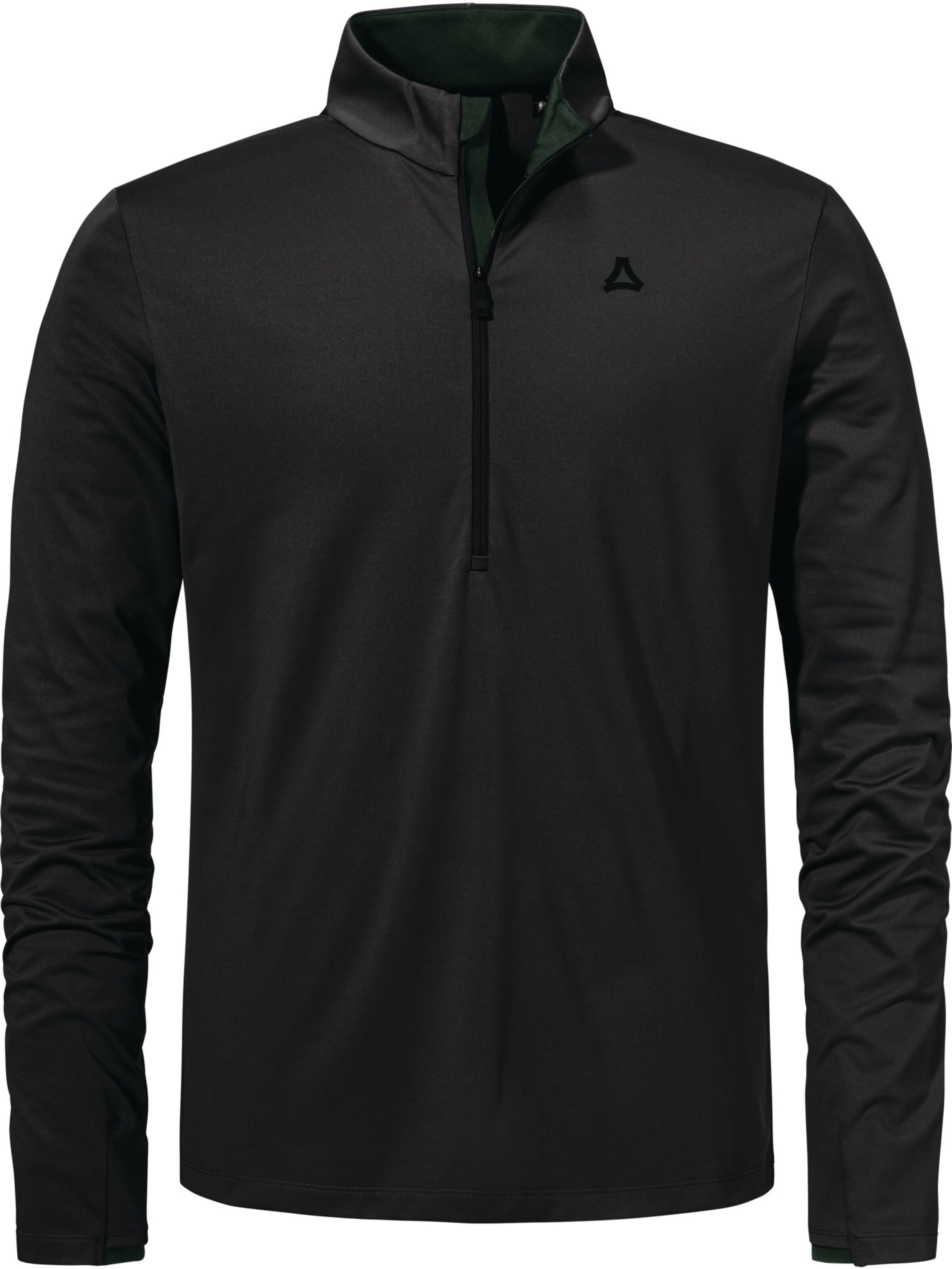 T-Shirt fonctionnel 'Pine' Schöffel en noir : devant