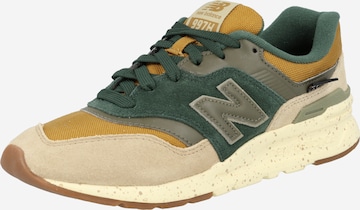 Sneaker bassa '997' di new balance in verde: frontale