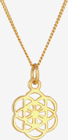 Nenalina Necklace 'Blume' in Gold: front