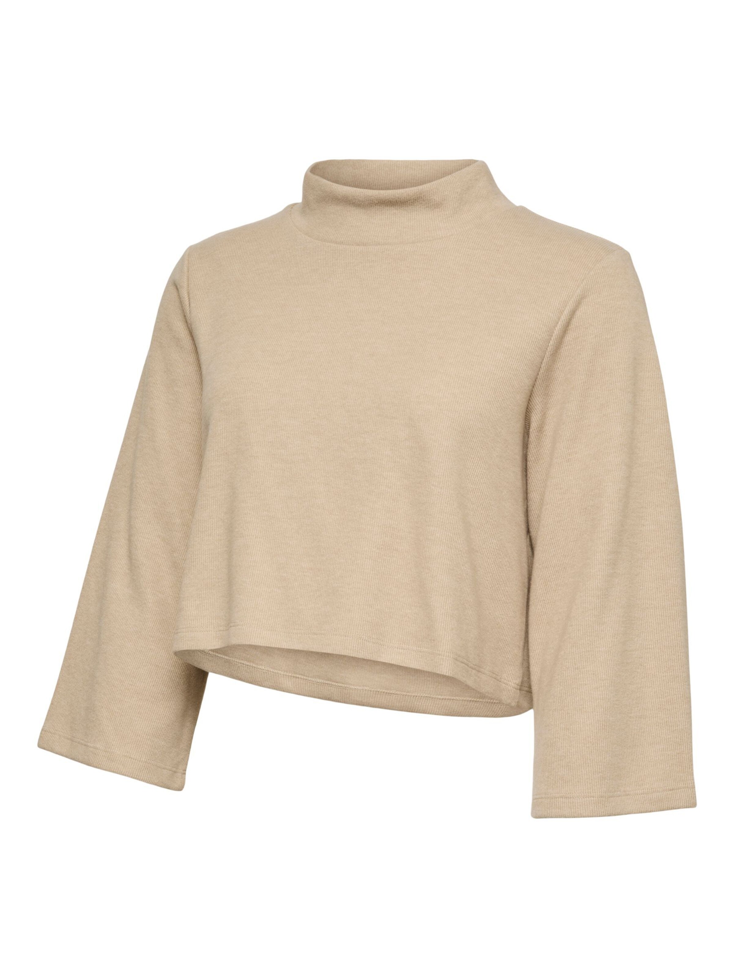 Maglietta di MAMALICIOUS in beige: frontale