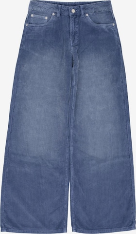 Dr. Denim Jeans 'Rhue Low Wide Jeans' in Blauw: voorkant