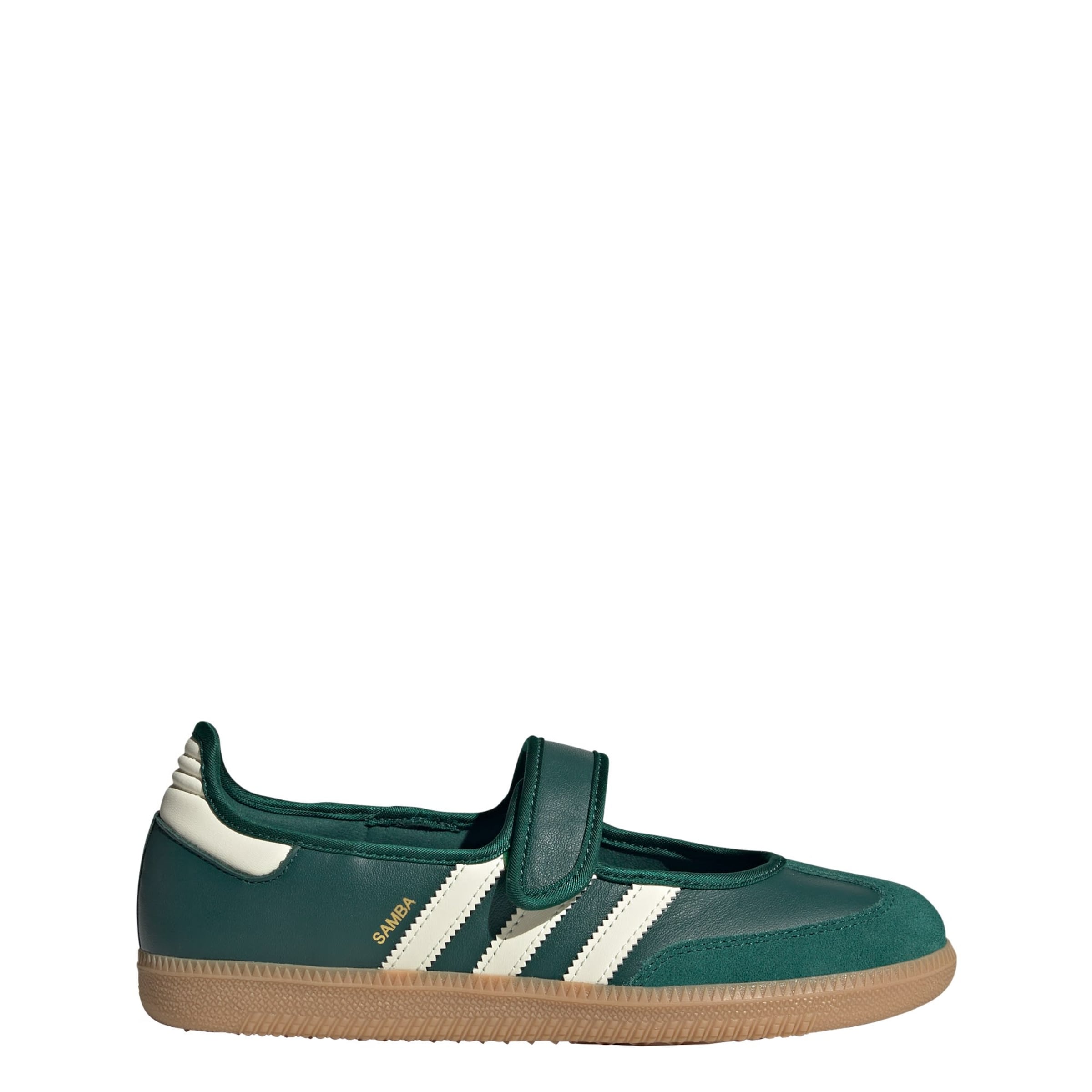 ADIDAS ORIGINALS Μπαλαρίνα με λουράκια 'Samba' σε πράσινο