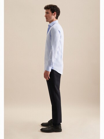 SEIDENSTICKER Slim fit Zakelijk overhemd in Blauw