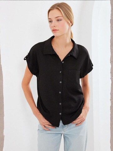 Bigdart Bluse in Schwarz