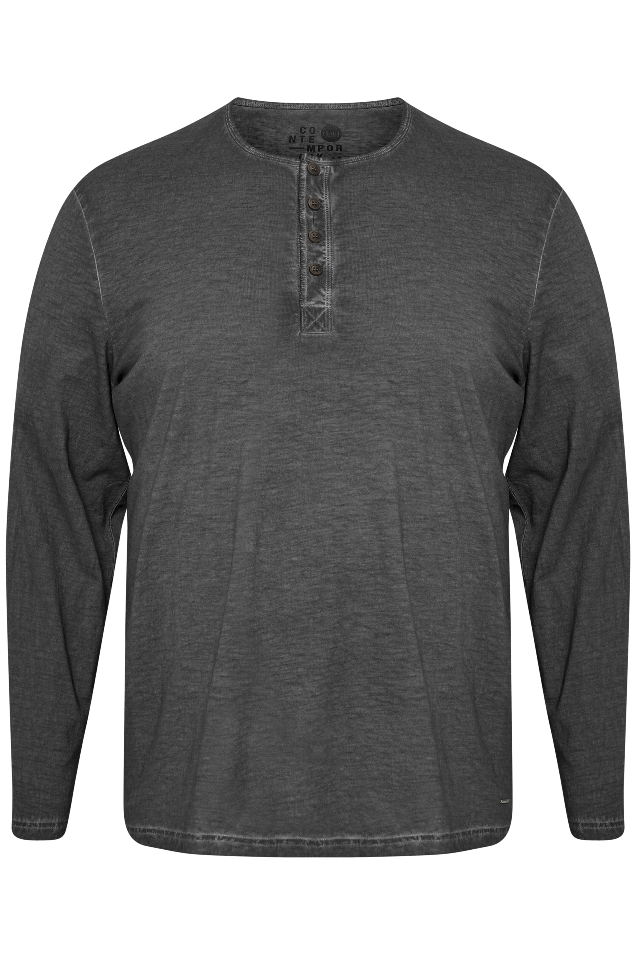 !Solid - Camisa 'Timur' em preto: frente