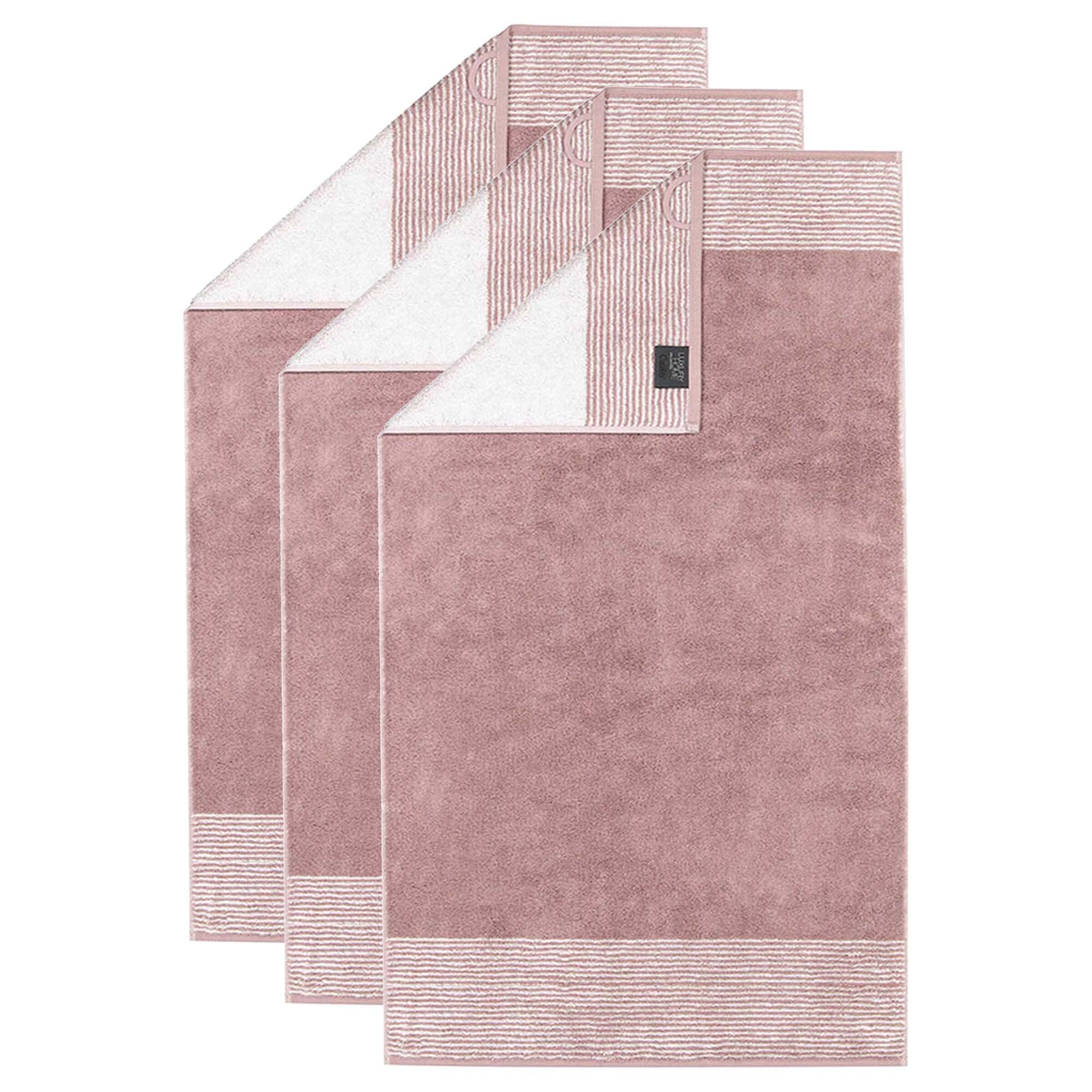 Cawö Handtuch in Pink: Vorderseite