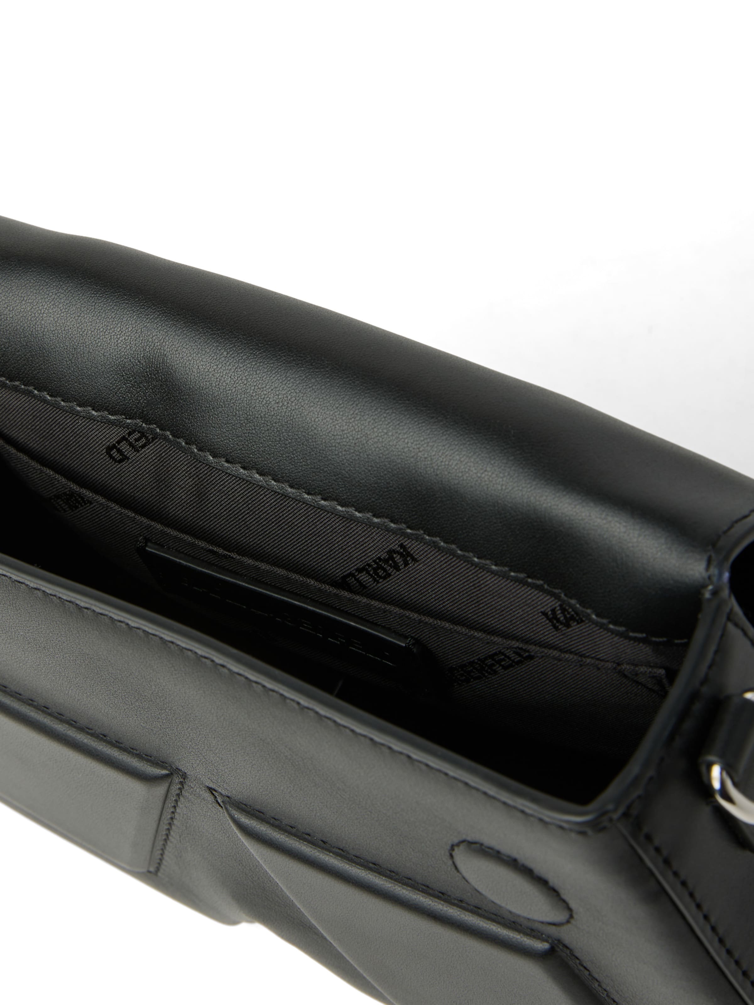 Borsa a mano 'Ikon' di Karl Lagerfeld in nero