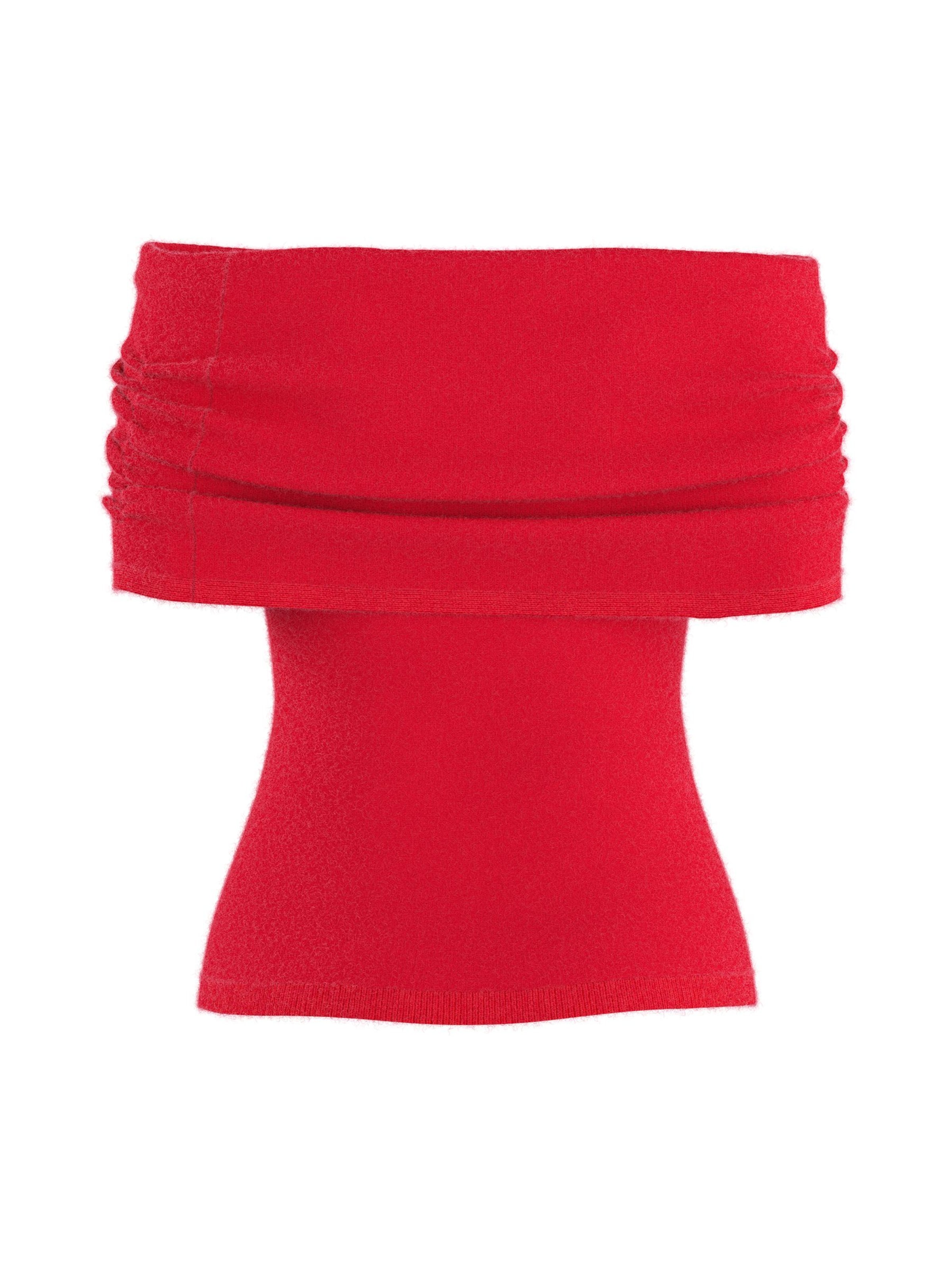 HYPEDROP Top in Rot: Vorderseite