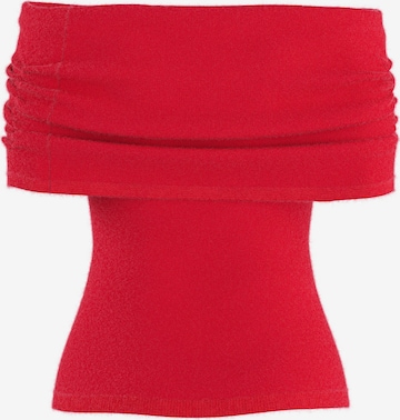 HYPEDROP Top in Rot: Vorderseite