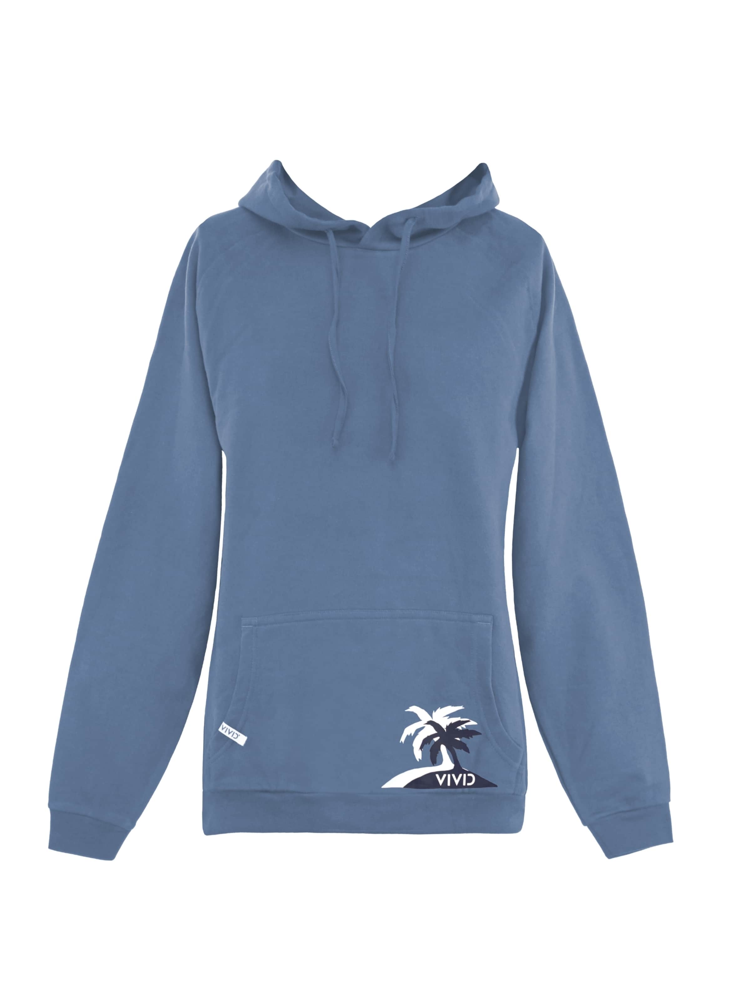 VIVID Μπλούζα φούτερ σε μπλε: μπροστά
