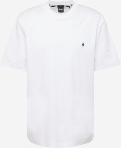 BOSS T-Shirt 'Taut' in weiß, Produktansicht