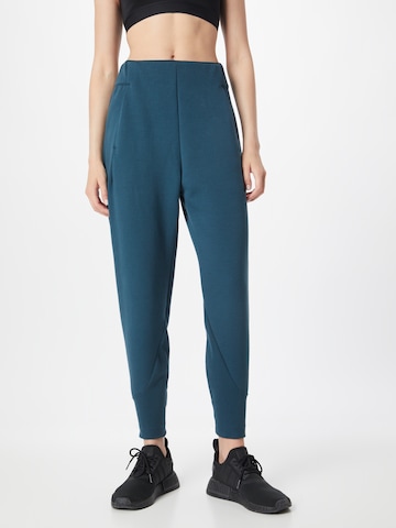 ADIDAS SPORTSWEAR Tapered Sportbroek 'Z.N.E.' in Blauw: voorkant