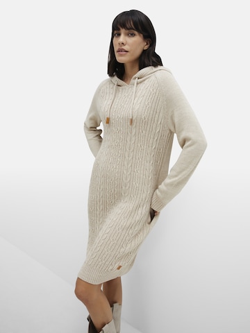 Rochie tricotat de la bonprix pe bej: față