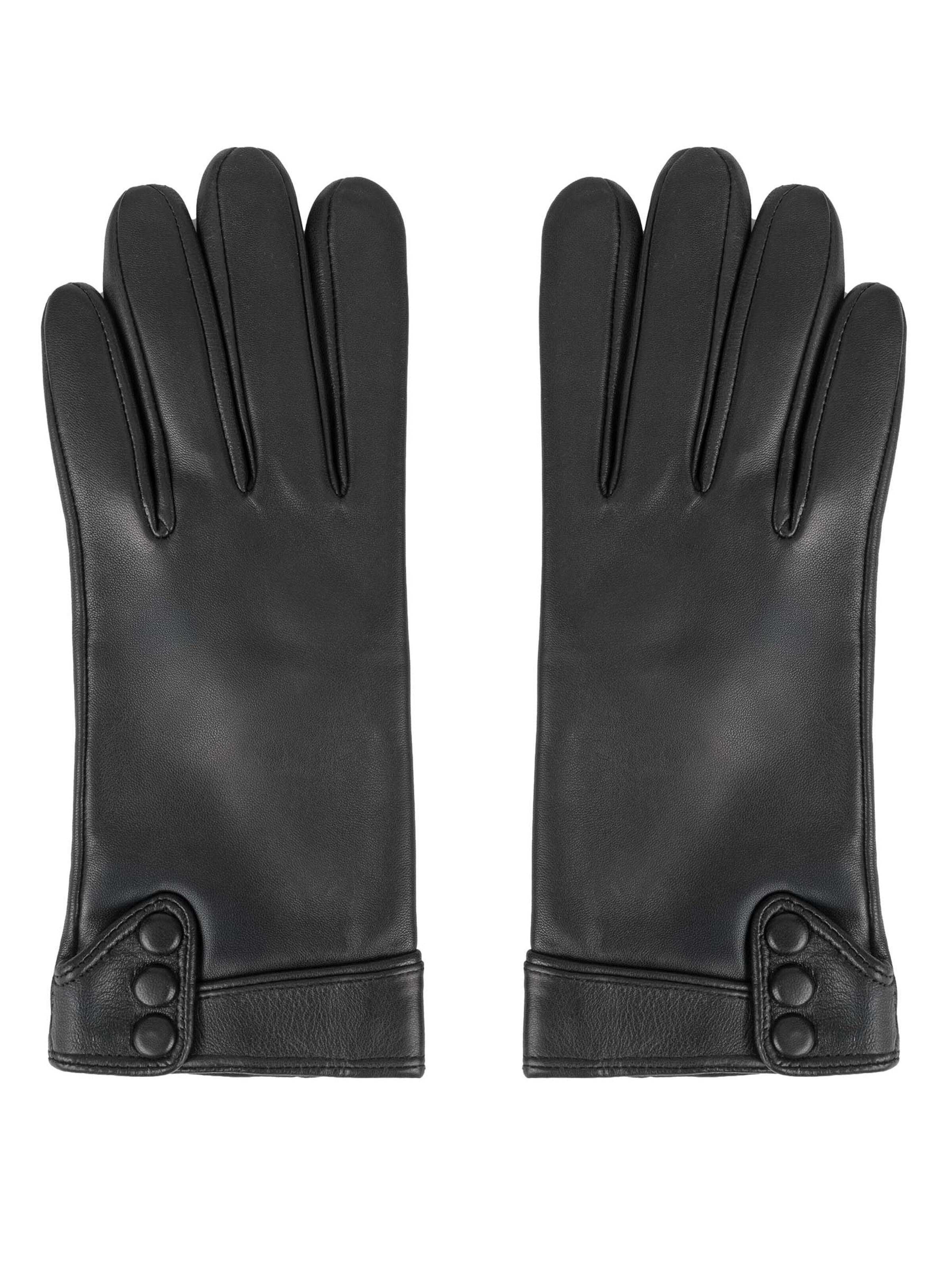 Vivisence Full Finger Gloves '7211' in Black