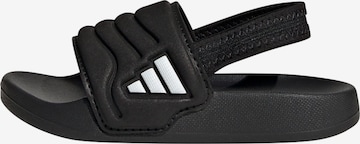 ADIDAS SPORTSWEAR - Sapatos abertos 'Adilette 2.0' em preto: frente