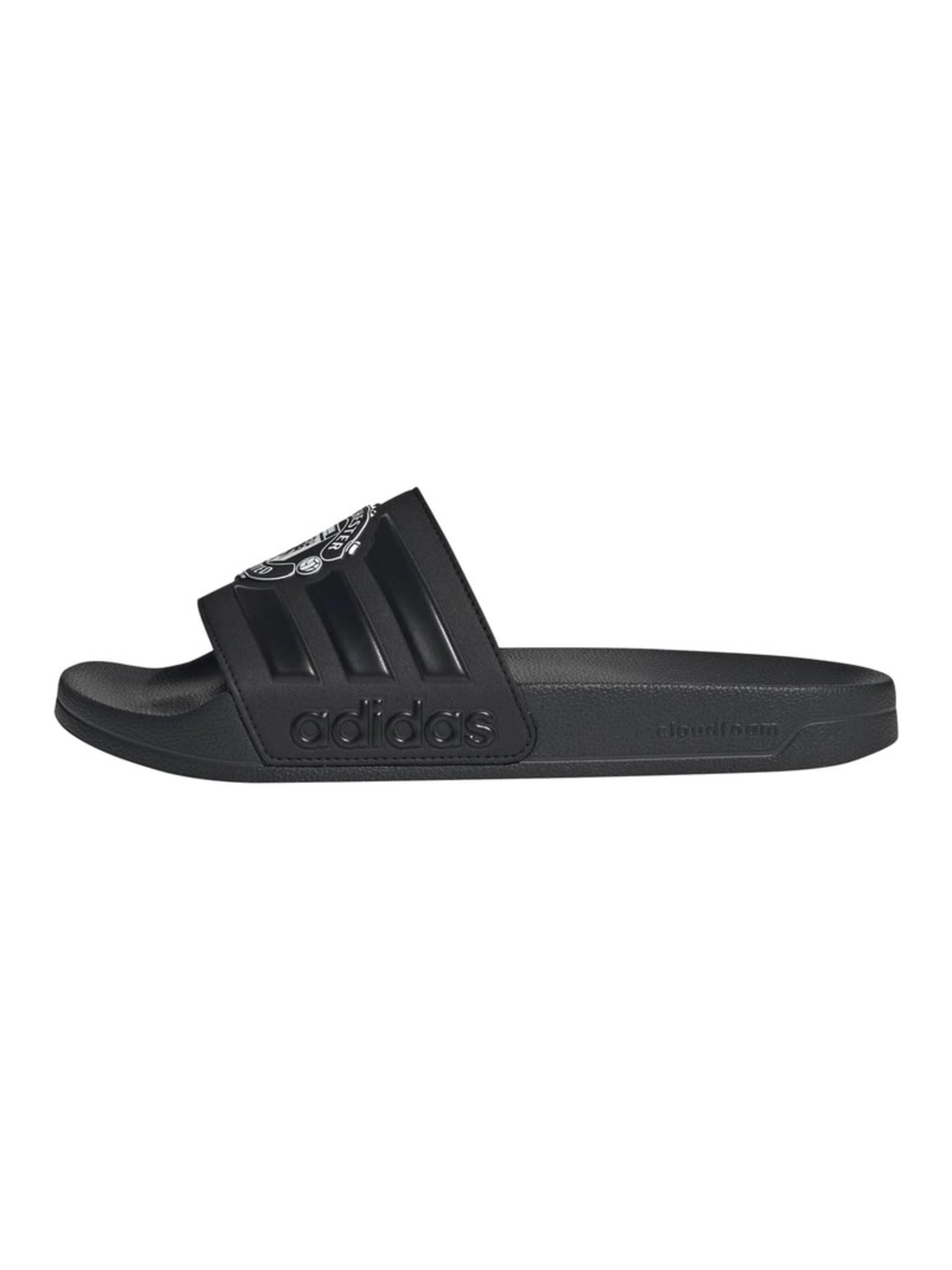 ADIDAS SPORTSWEAR Pistokkaat 'ADILETTE' värissä musta: etupuoli