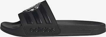 ADIDAS SPORTSWEAR Pistokkaat 'ADILETTE' värissä musta: etupuoli