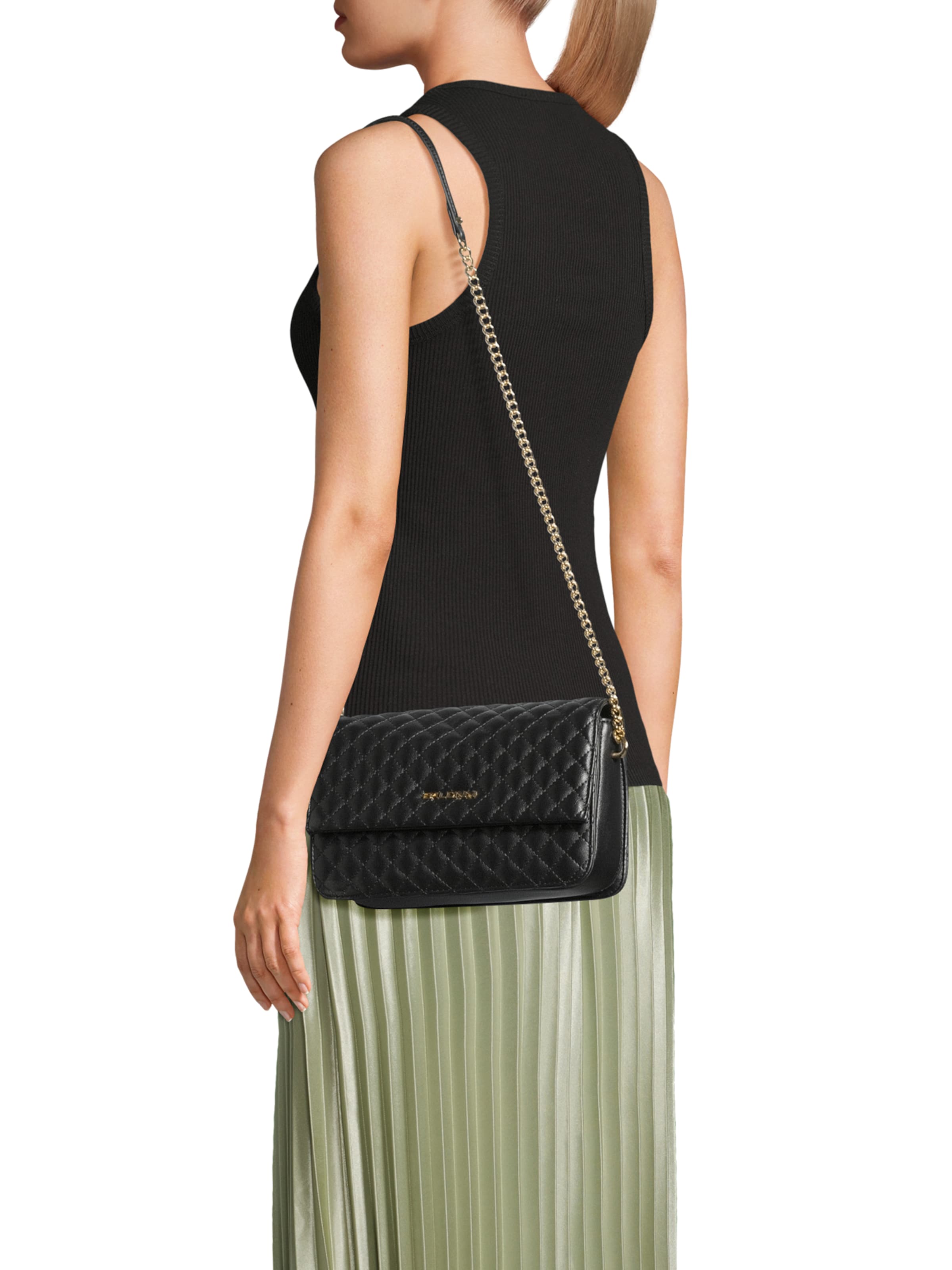 BALDININI Сумка через плечо 'Ingrid 003' в Черный: спереди