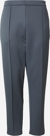 Regular Pantalon à plis Calvin Klein en bleu : devant