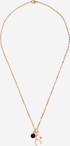 Gemshine Necklace in Gold: front