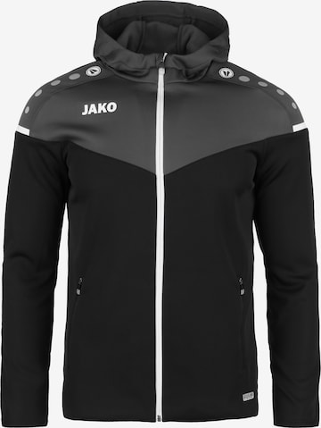 JAKO Athletic Jacket 'Champ 2.0' in Black: front