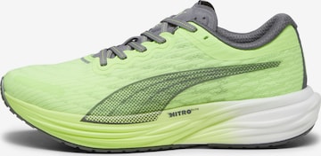 PUMA Running Shoes 'Deviate Nitro 2' in Green: front