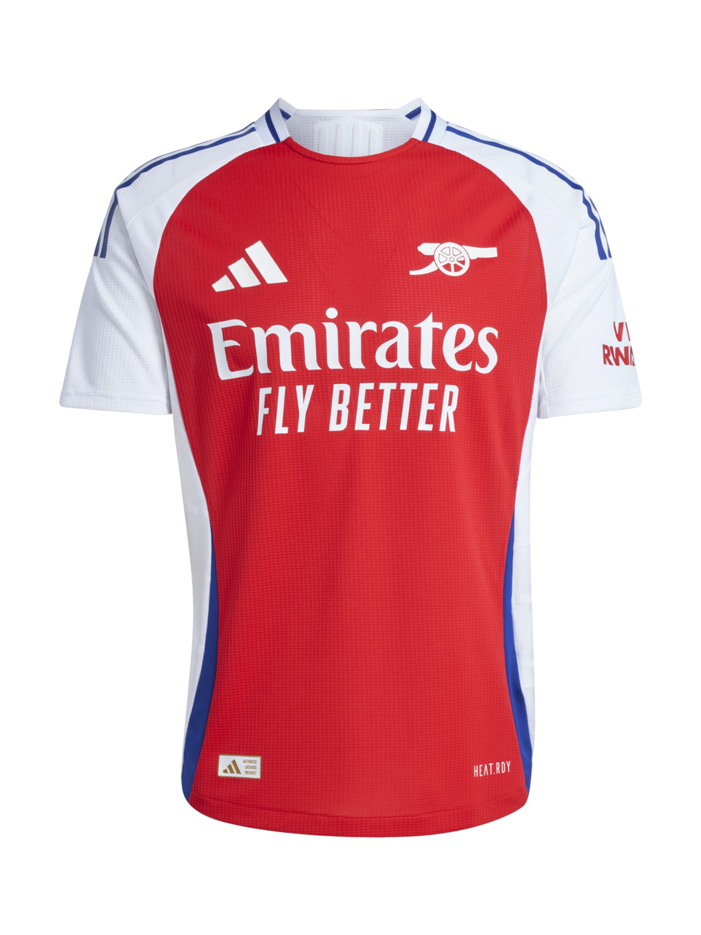 ADIDAS PERFORMANCE - Camiseta de fútbol 'Arsenal 24/25 Home Authentic' en rojo: frente