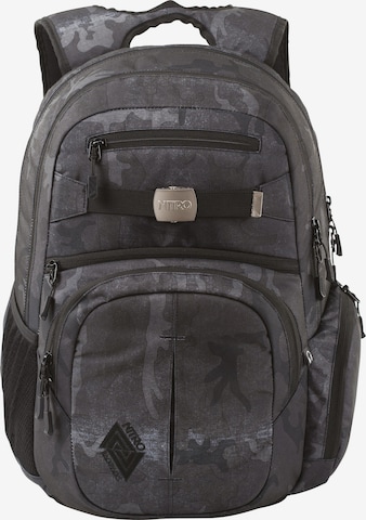 NitroBags Backpack in Grey: front