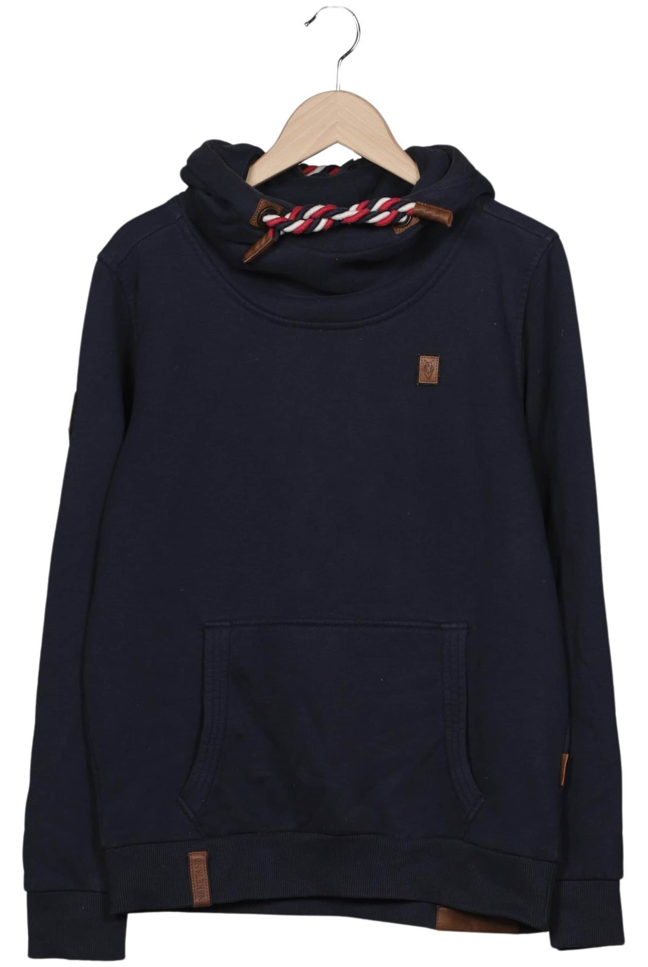 naketano Sweatshirt & Zip-Up Hoodie in M in Blue: front