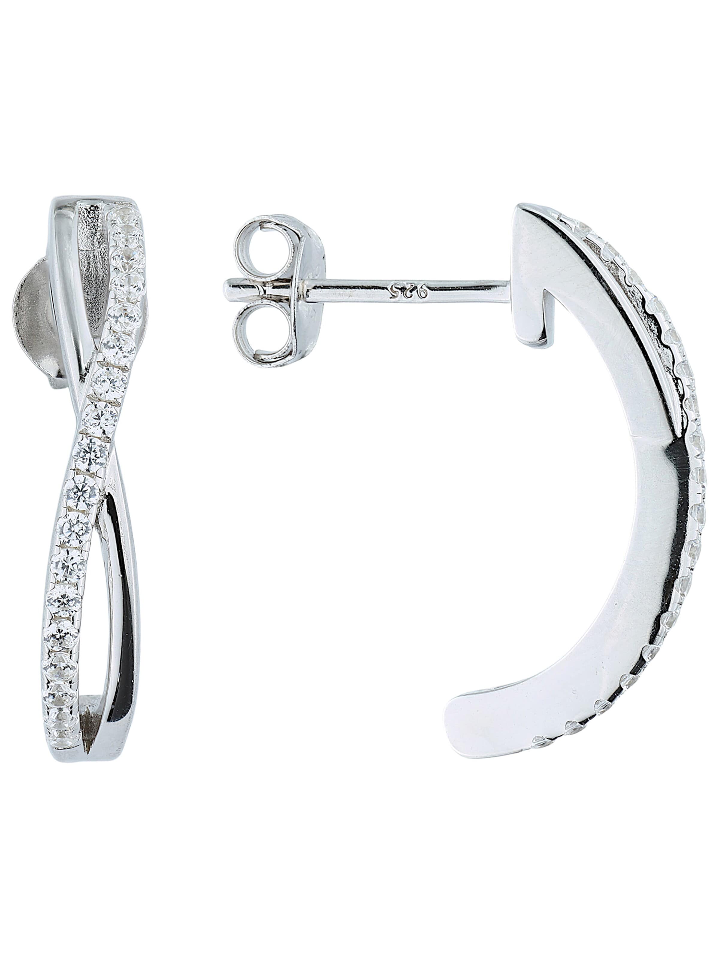 Jobo Ohrringe‌‌‌‌‌ in Silber: Vorderseite