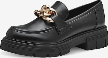 MARCO TOZZI - Sapato Slip-on em preto: frente