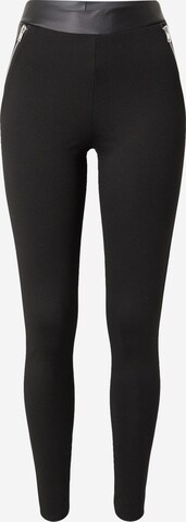 ABOUT YOU Skinny Trousers 'Darleen' in Black: front