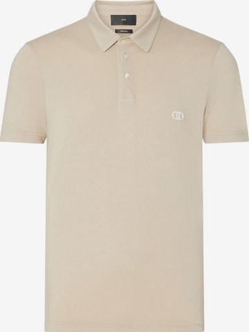 Liu Jo Shirt 'LIU JO UOMO POLO LYOCEL POLO' in Beige: Vorderseite