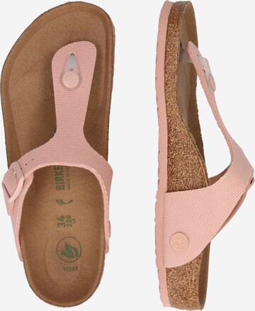 rozā BIRKENSTOCK Sandales 'Gizeh'